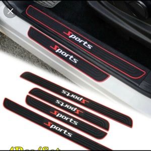 🏎 SPORTs auto rubber door sills protector (4)